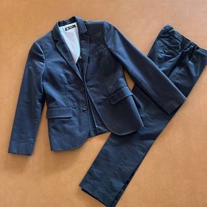 J Crew Crewcuts boys Thompson navy suit